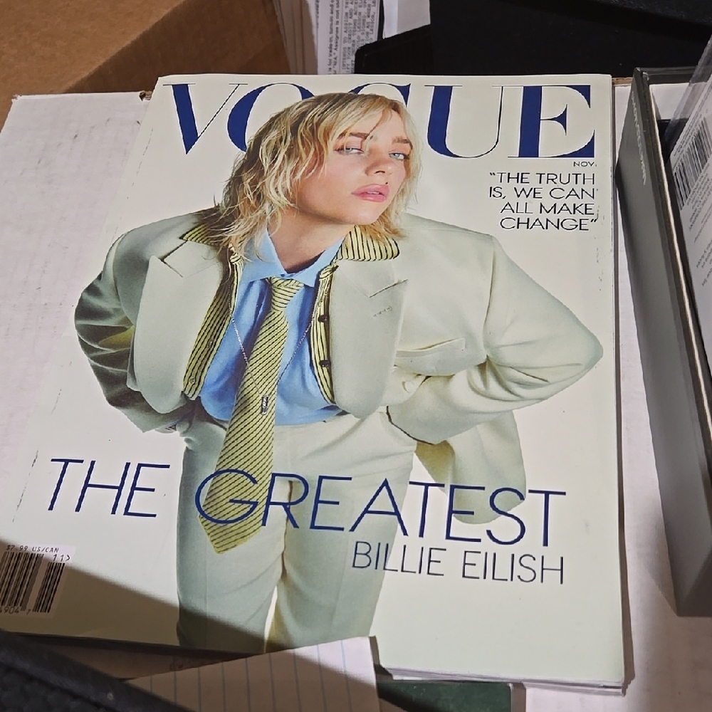 Vogue Magazine Featuring Billie Eilish